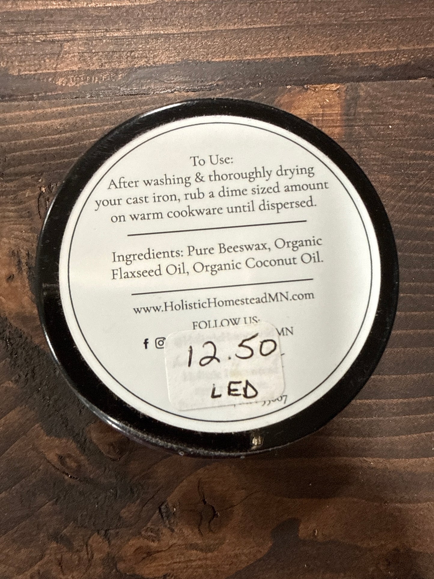 Cast Iron Seasoning