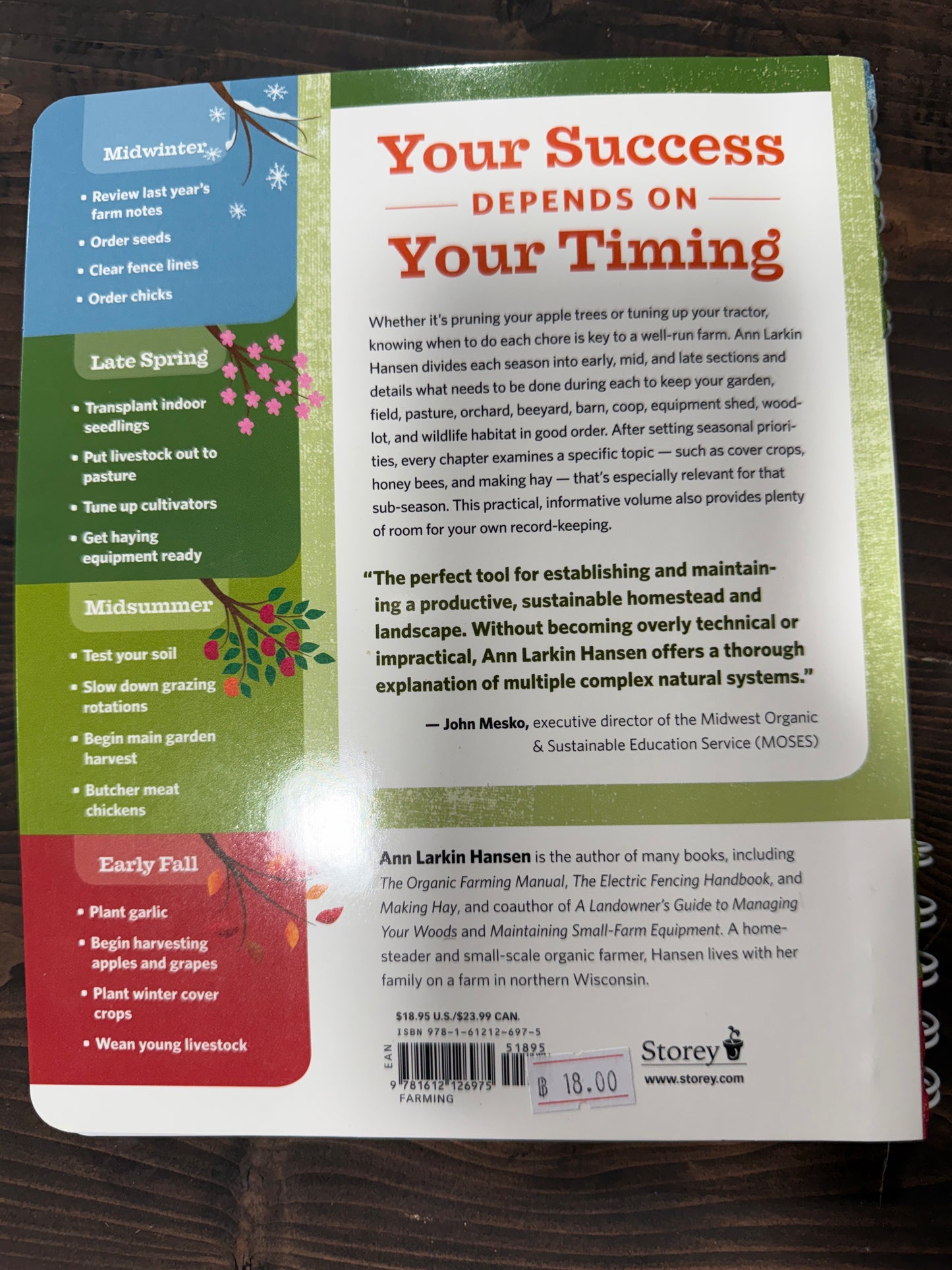 The backyard homestead seasonal planner