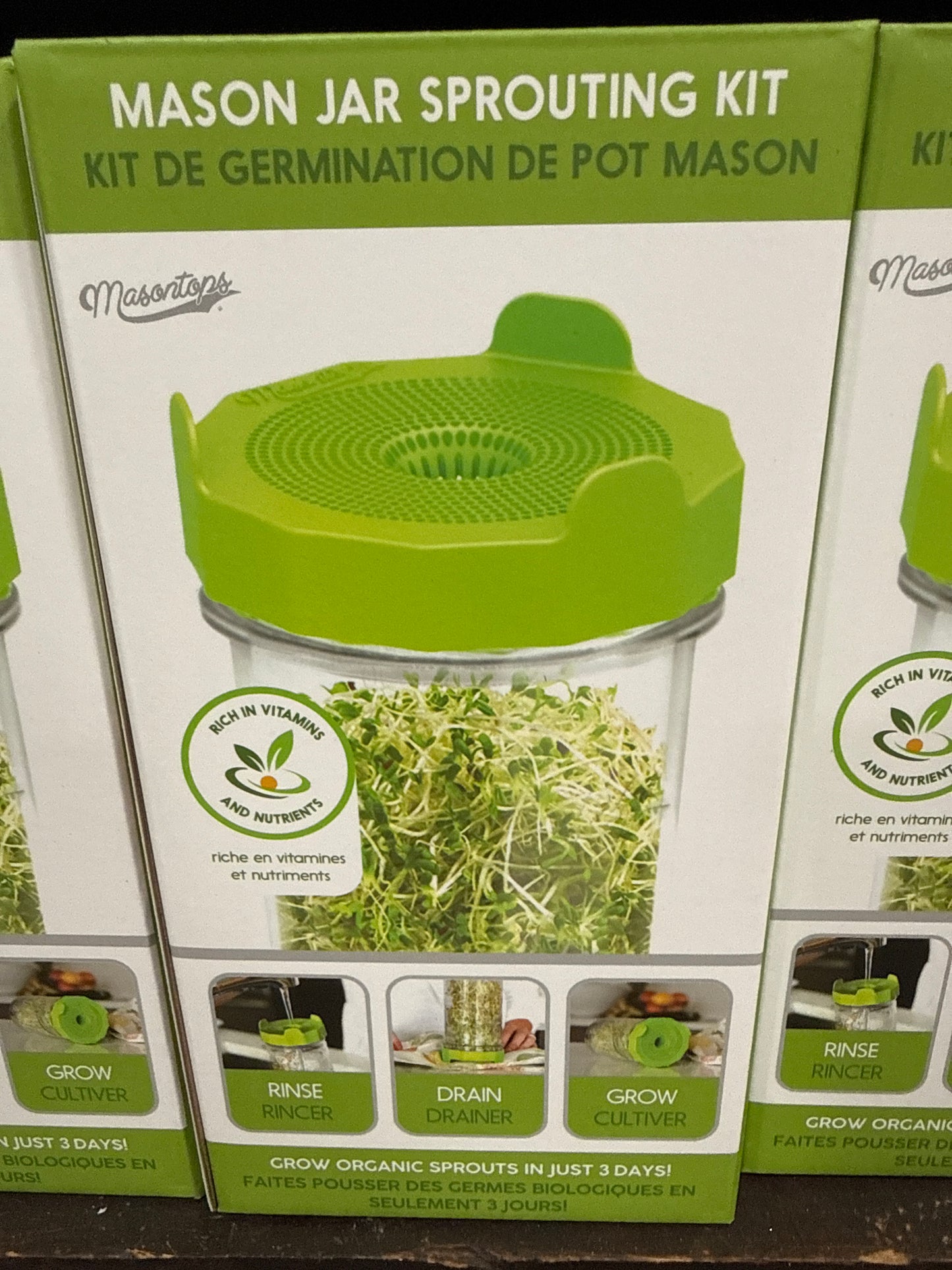 Mason Jar Sprouting Kit