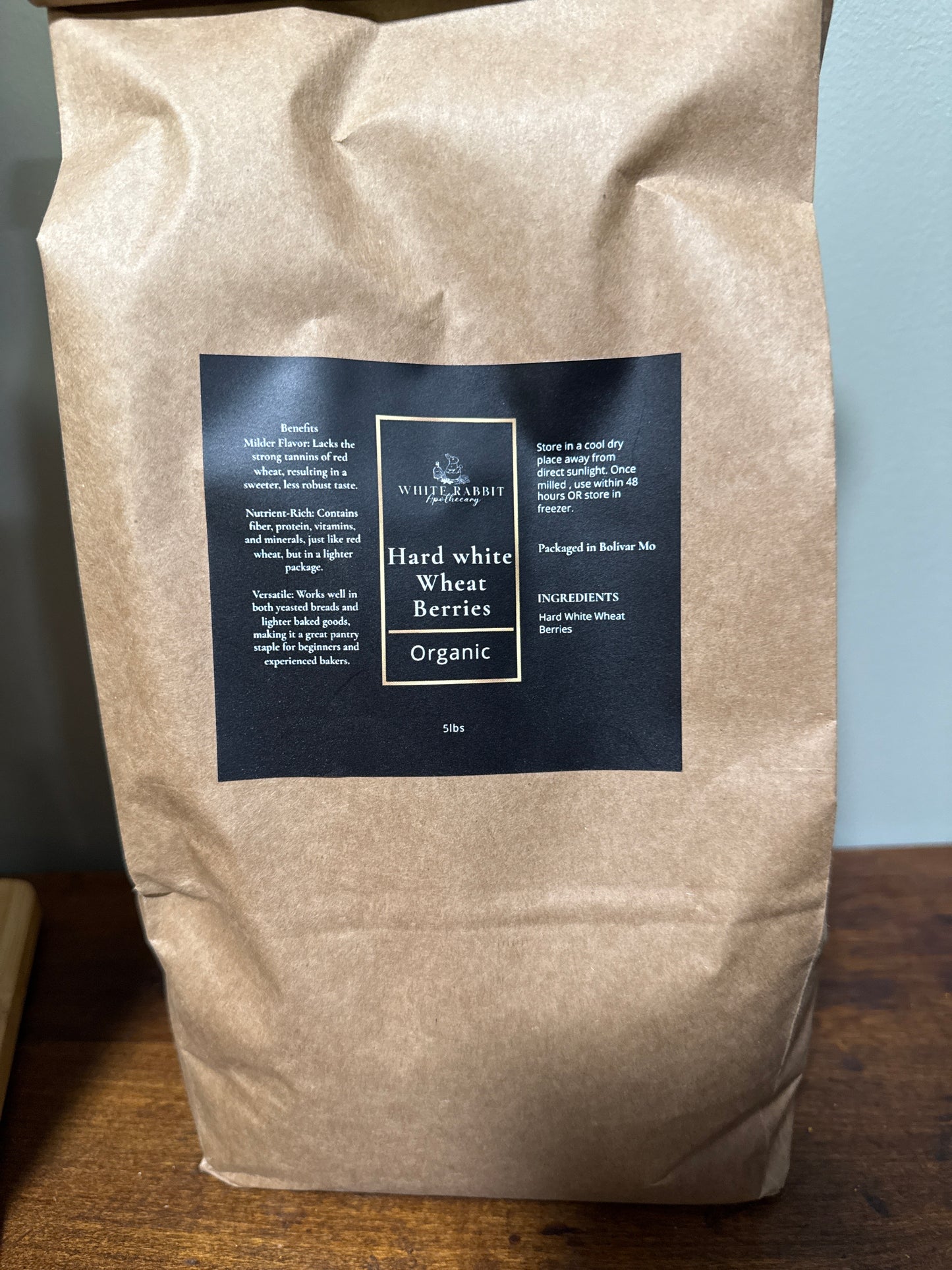Hard White Wheat Berries