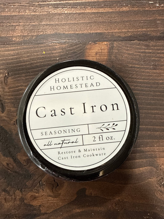 Cast Iron Seasoning