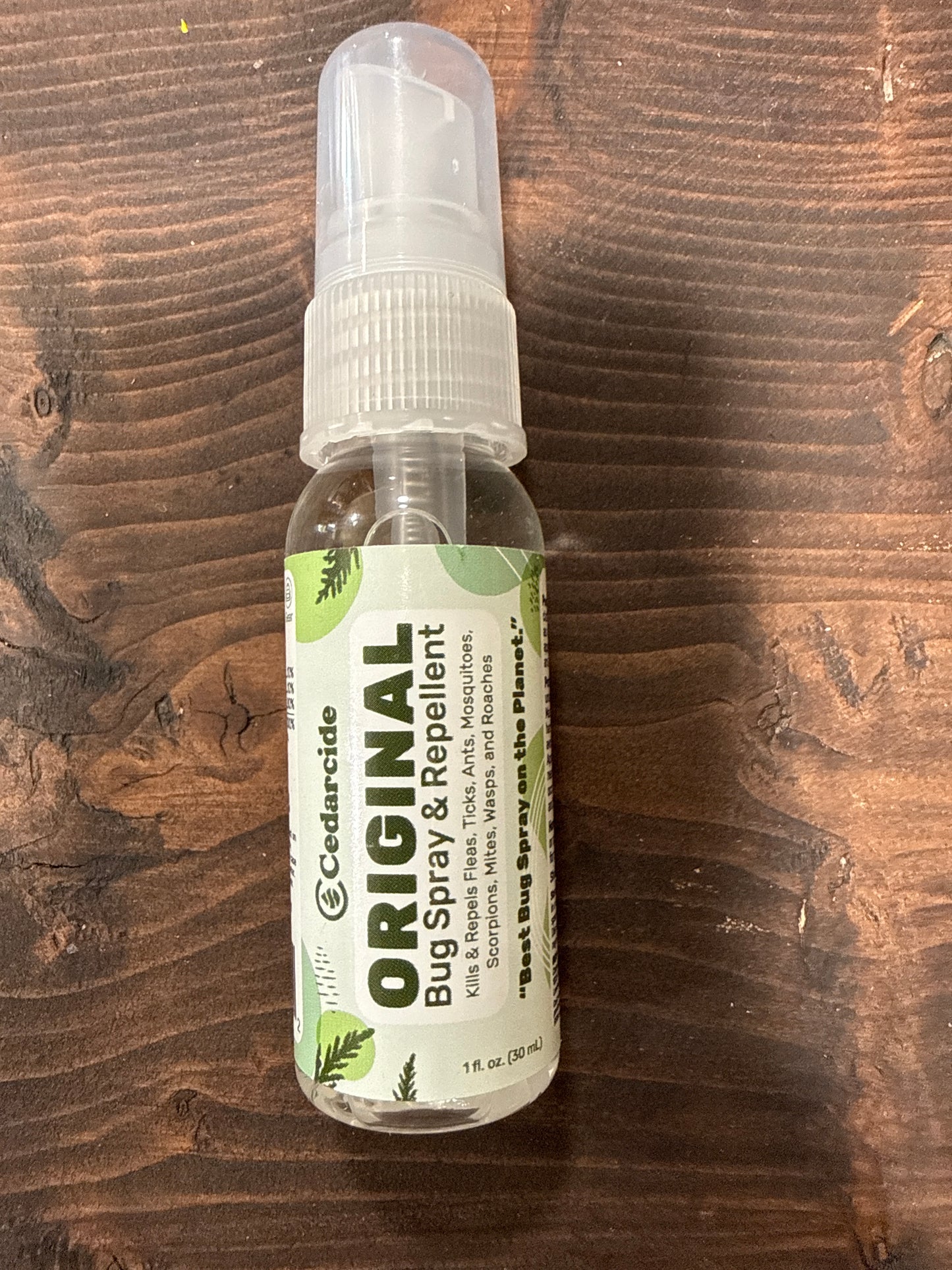 Cedarcide original bug spray and repellent- purse size 1oz